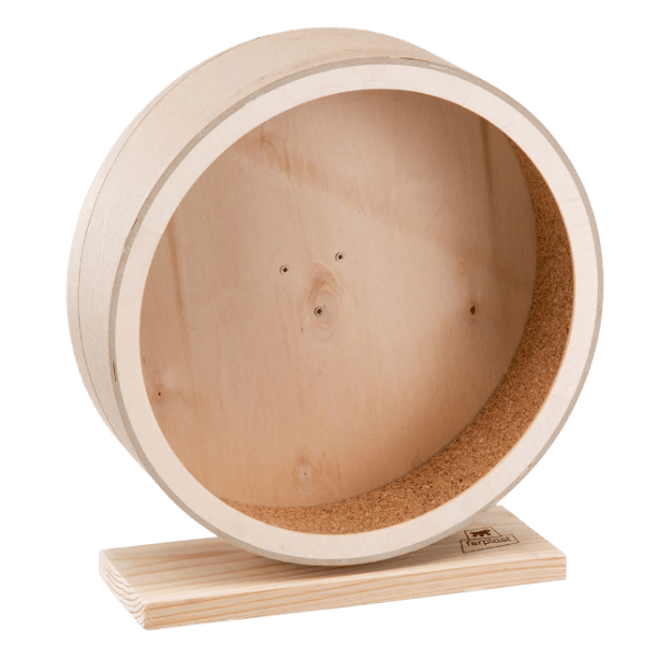 Ferplast Stort Hamsterhjul i træ