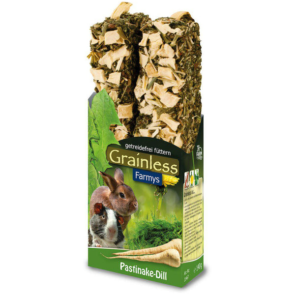JR Farm Grainless Farmys Pastinak snackstænger til kaniner og gnavere