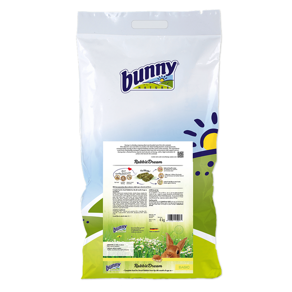 Bunny Nature RabbitDream BASIC (4 kg) kaninfoder