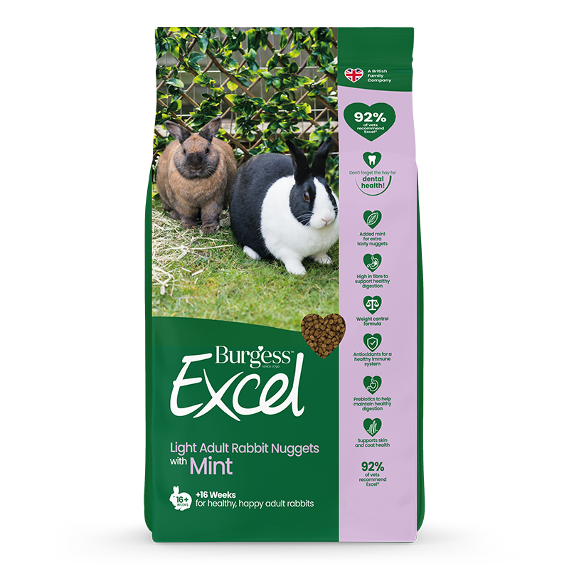 Burgess Excel Light Rabbit med mint 1,5kg