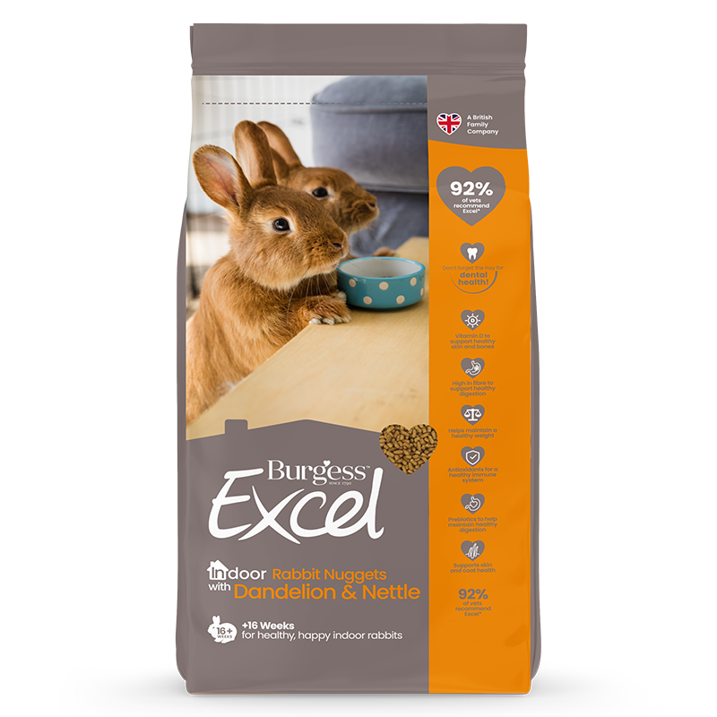 Burgess Excel Adult Indoor Rabbit 10kg