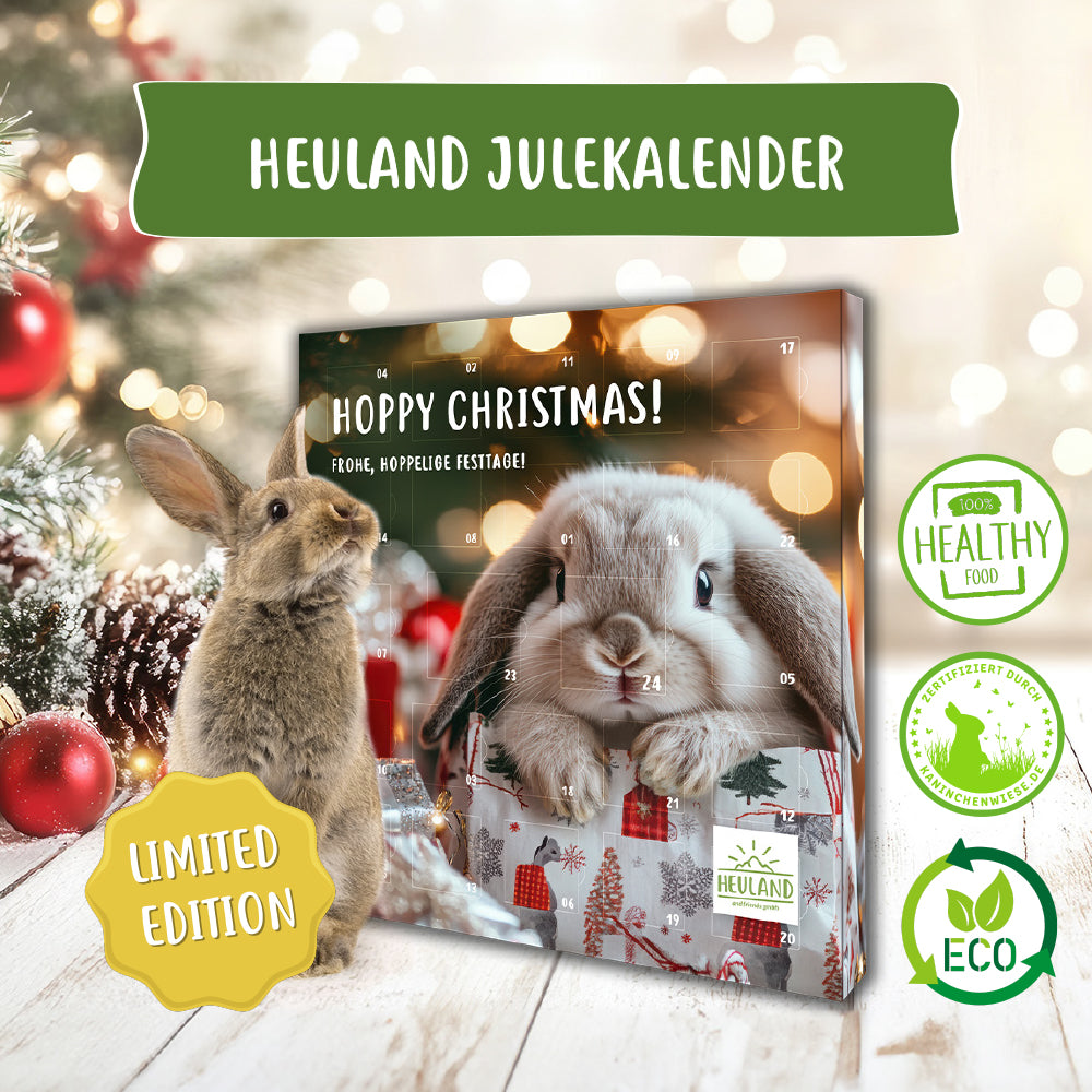 Heuland Hoppy Christmas 2024  - julekalender til kaniner